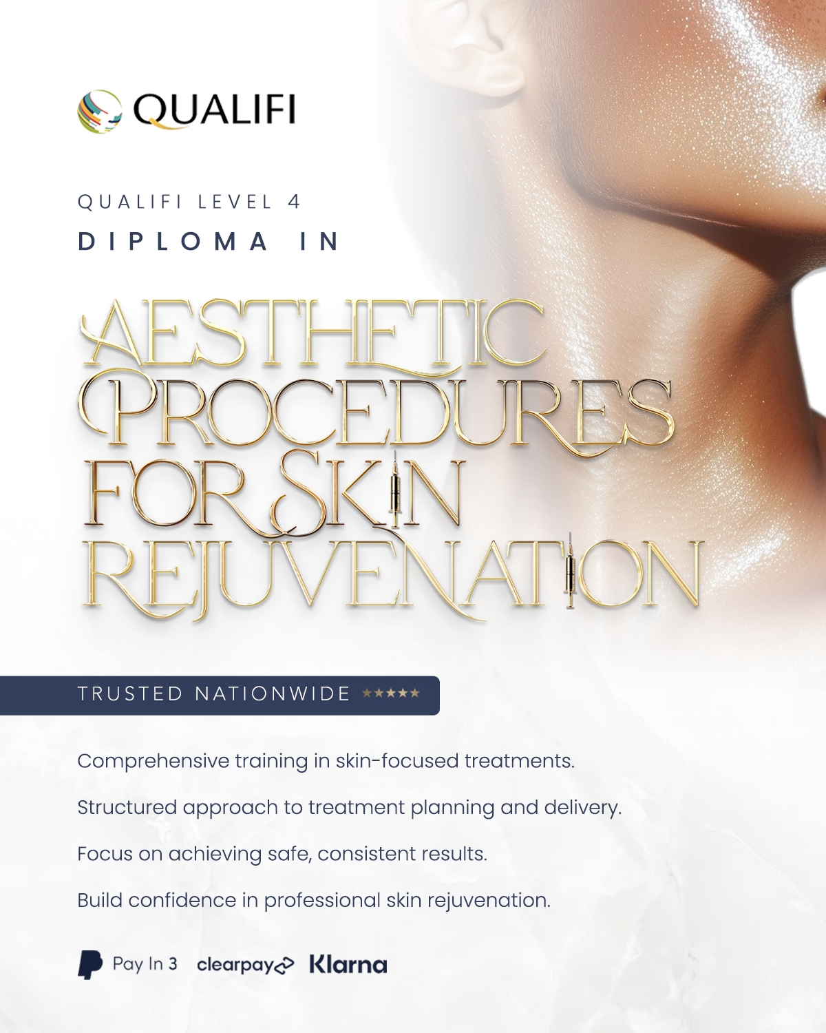 Qualifi Level 4 Aesthetics Manchester | The Studio