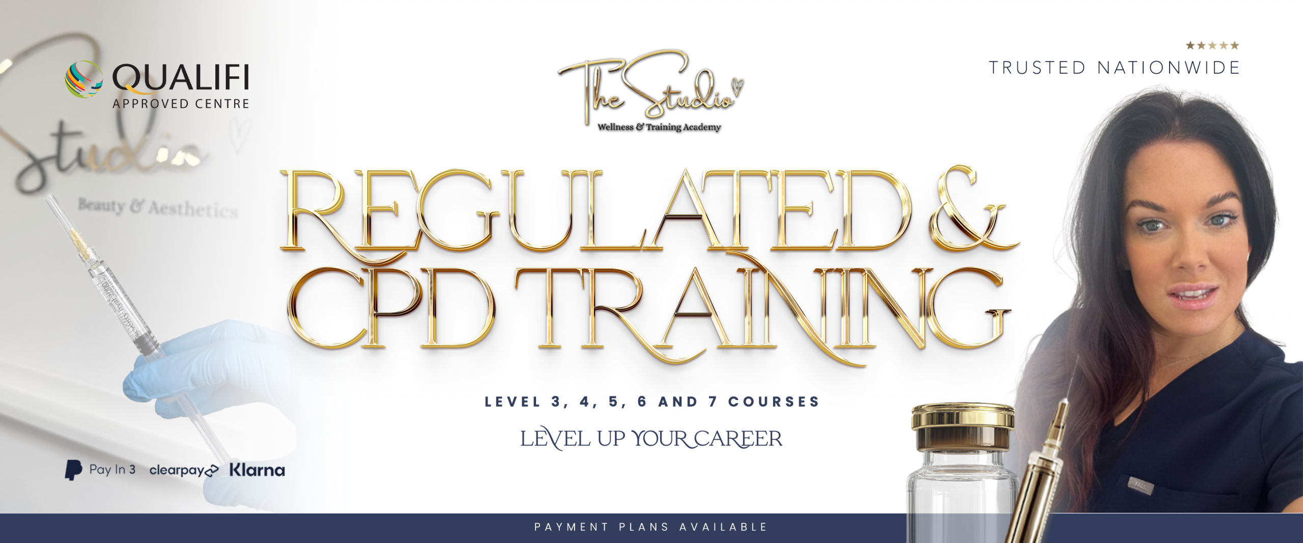 The Studio regulated and CPD aesthetics training Manchester