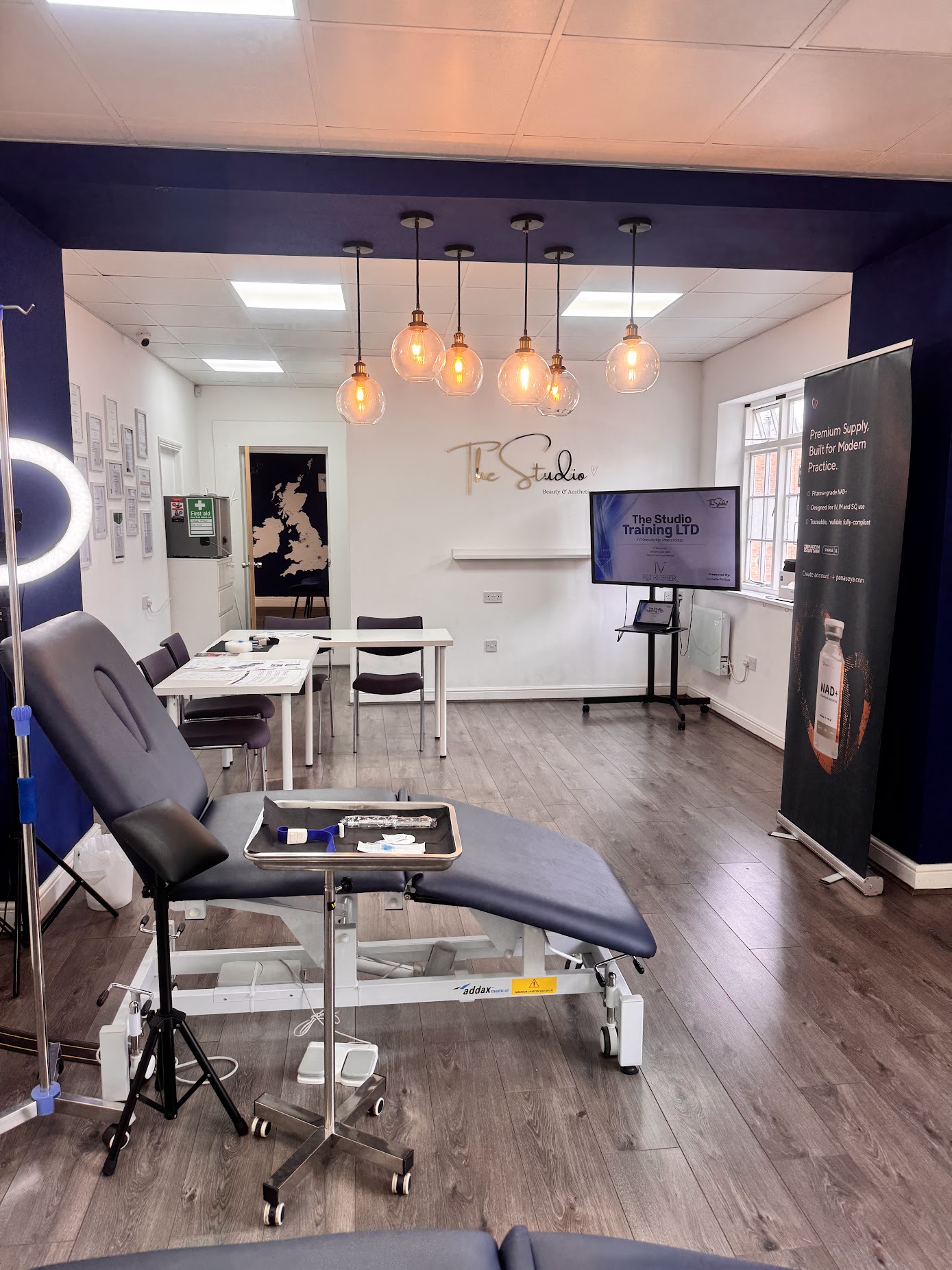 The Studio Training aesthetics training academy in Manchester